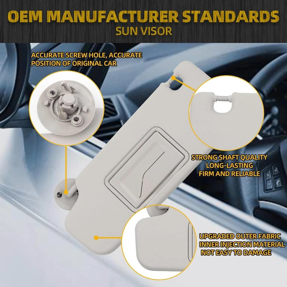 Car Sun Visor Left & Right Side for Chevy Sonic 2012-2020