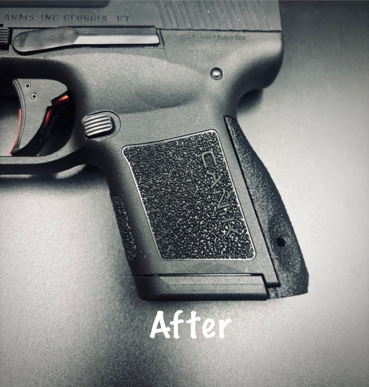 Canik MC9 Extended Backstrap for Better Grip and Control