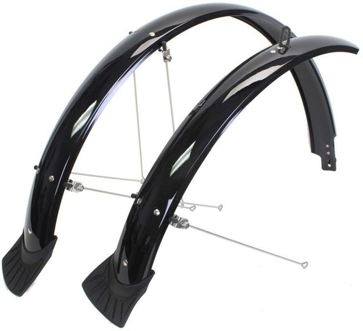 Sunlite 26-inch MTB Full Fenders with Stainless Steel Stays and Mud Flaps