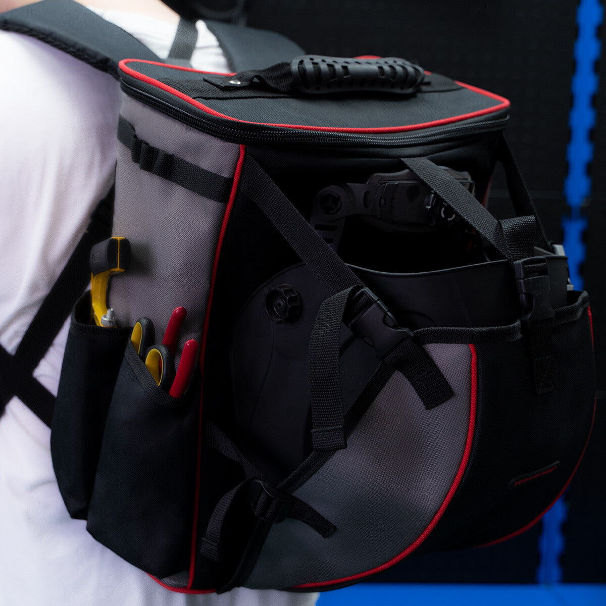 Welding Backpack with Helmet Catch - Professional Welding Gear Bag