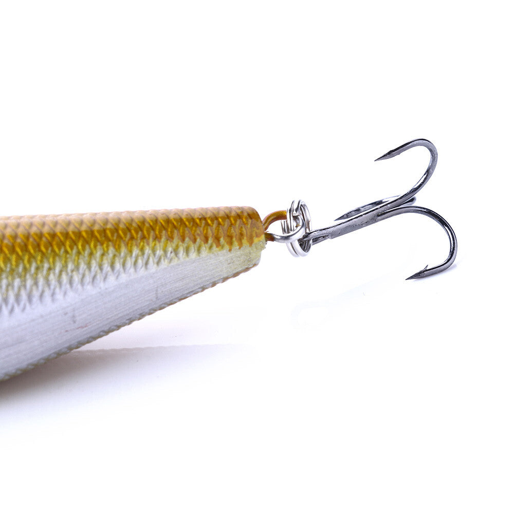 6-Pack Top Water Fishing Lures Crankbaits for Bass Freshwater Tackle