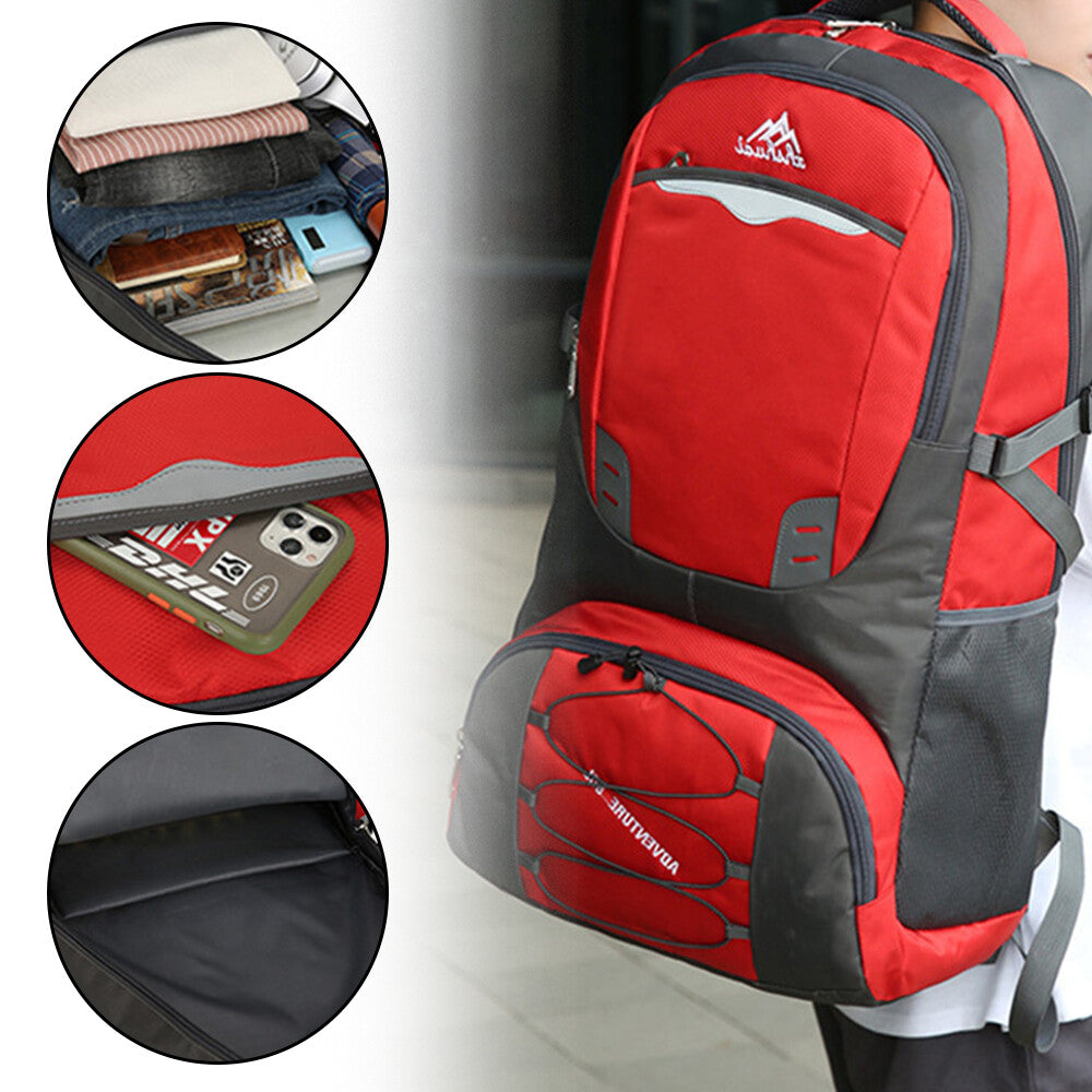 Waterproof Travel Backpack for Camping Hiking and Outdoor Adventures