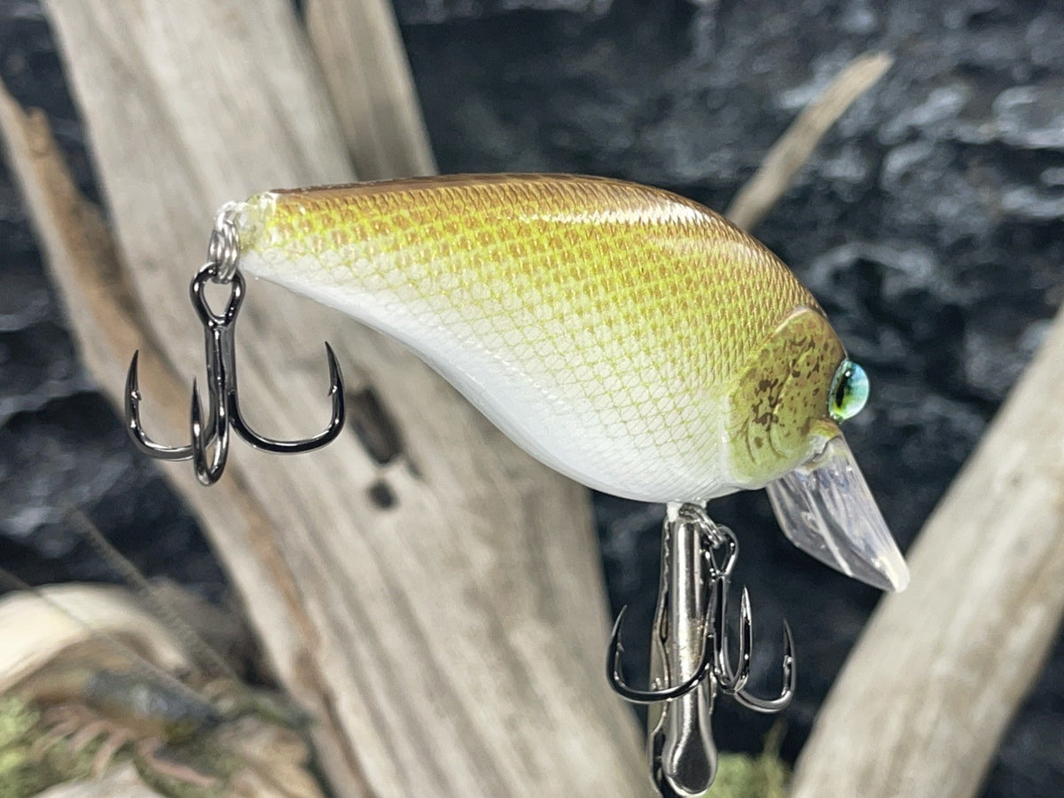 3.15 Inch Square Bill Crankbait - Custom Copper Color Fishing Lure