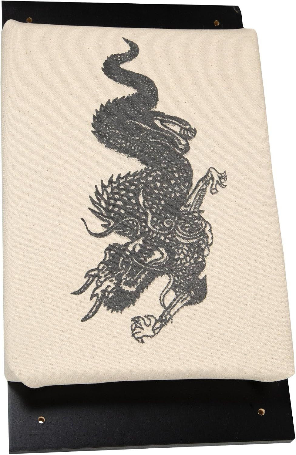 Deluxe Dragon Makiwara Hand-Strengthening Punching Board - Red, 16"