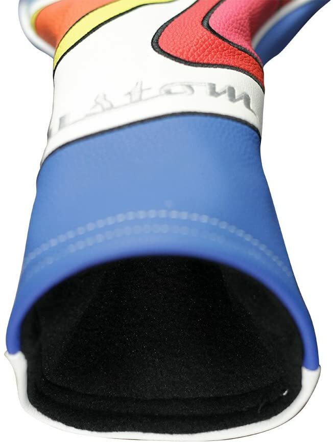 Retro Golf Driver Headcover - Vintage Leather Style Psychedelic Design