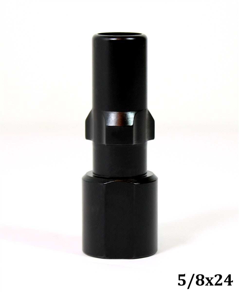 3-Lug Barrel Adapter for 9mm Caliber - 5/8x24 Threaded Steel