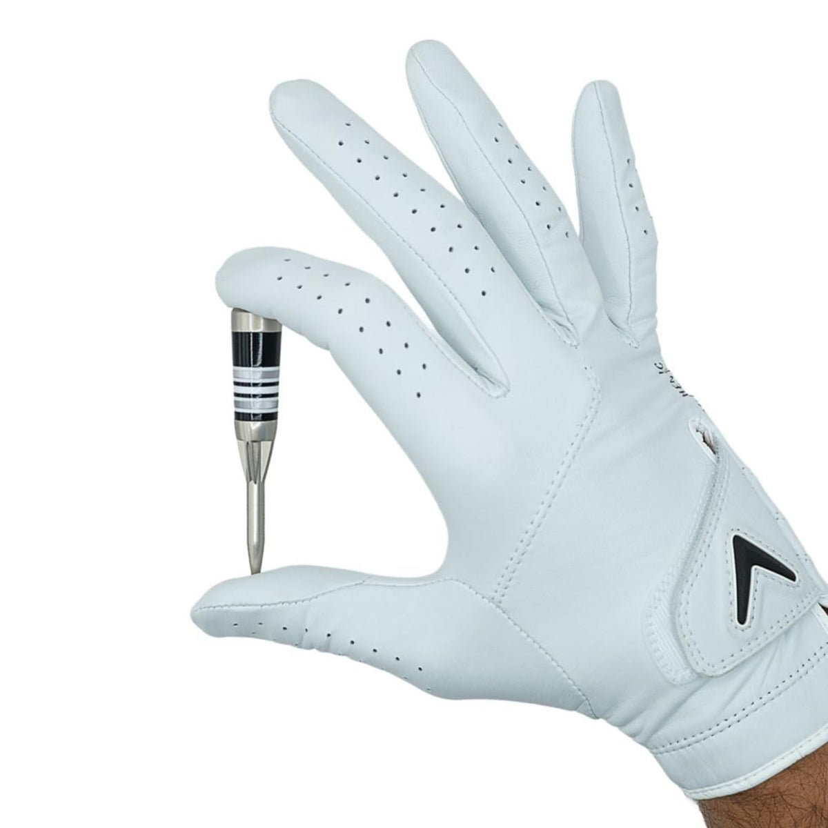 Golf Divot Repair Tool with Ferrule - Silver Callaway Style
