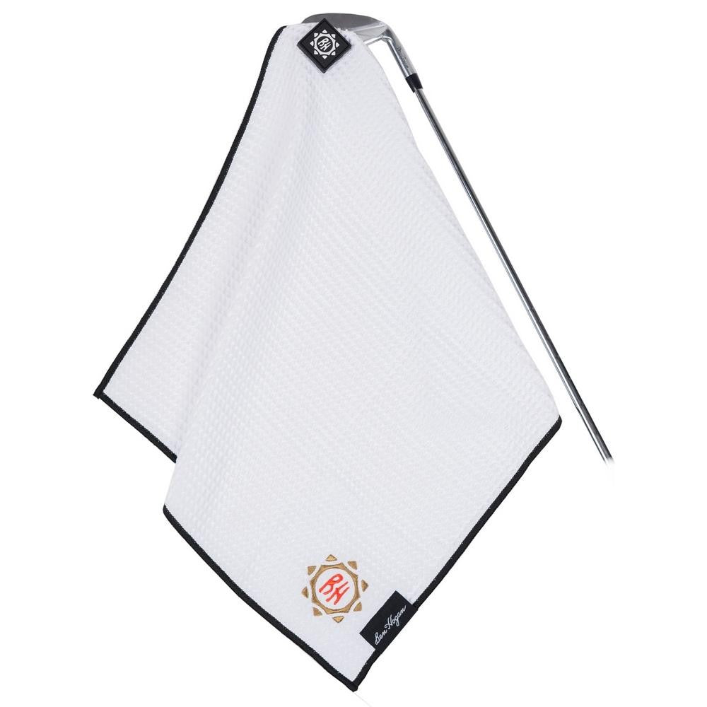 Magnetic Waffle Golf Towel - High-Absorbency Microfiber, Magnetic Tab, 18x18 inches