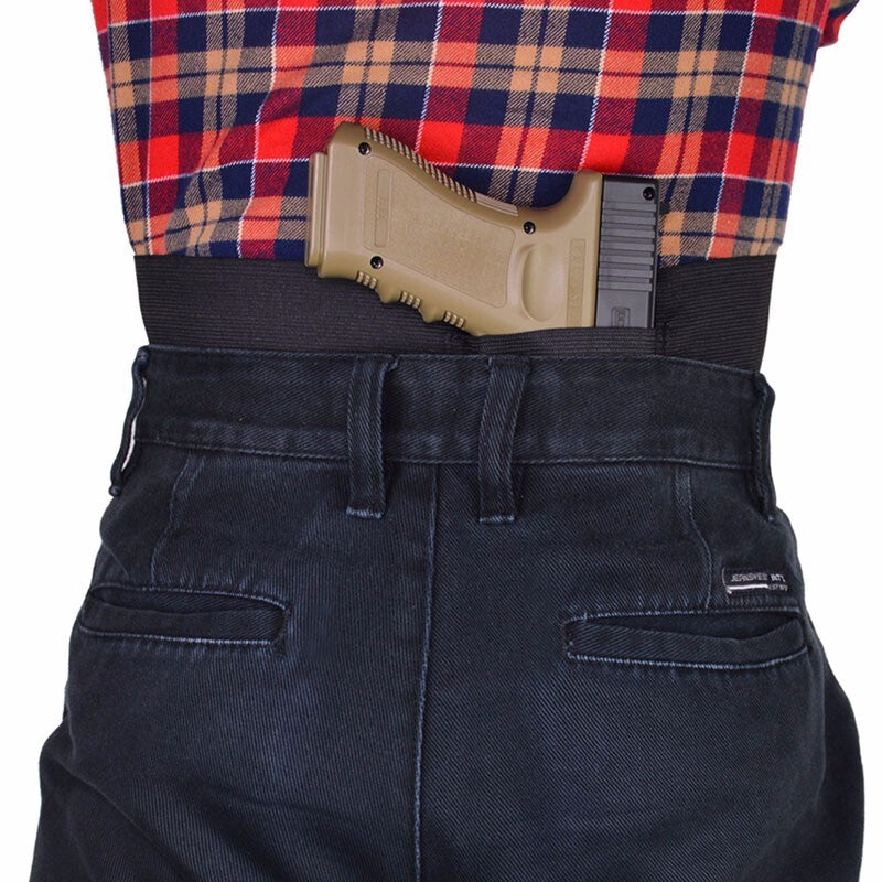 Concealed Carry Belly Holster for Pistols & Magazines - Fits 38-48" Waist