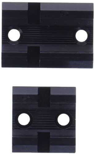 Weaver Top Mount Matte Black Scope Base Pair for Mauser 98 Rifle