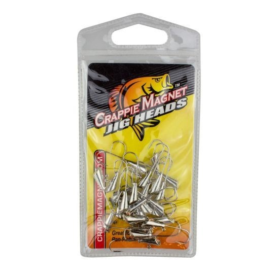 Crappie Magnet Replacement Head Set - 25 Nickel Heads 1/32 oz