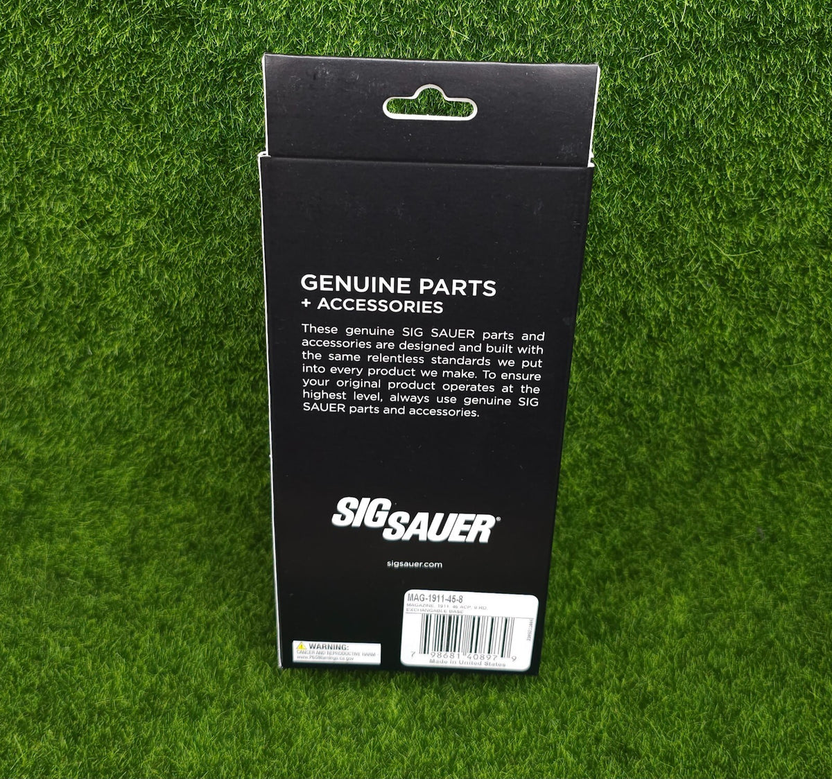 Sig Sauer 1911 FS .45 ACP Stainless Steel Magazine 8 Rounds