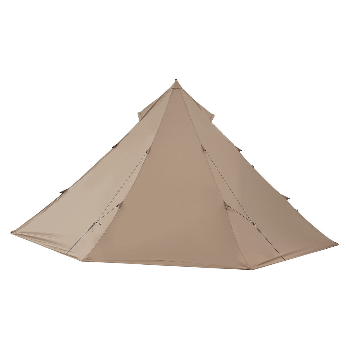 4 Person Camping Tipi Tent with Stove Jack - Lightweight Waterproof Shelter
