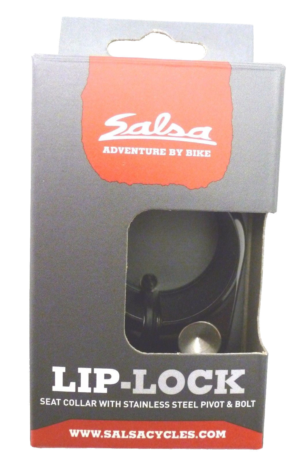 Salsa 30mm Lip Lock Seatpost Clamp Black Bicycle Accessory
