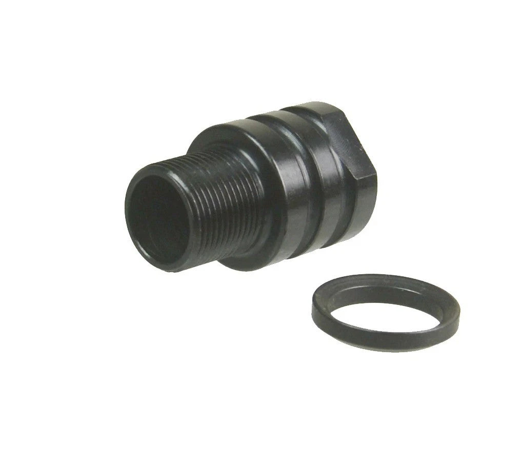 Steel Thread Adapter 11/16x24 to 5/8x24 TPI for Caliber Accessories