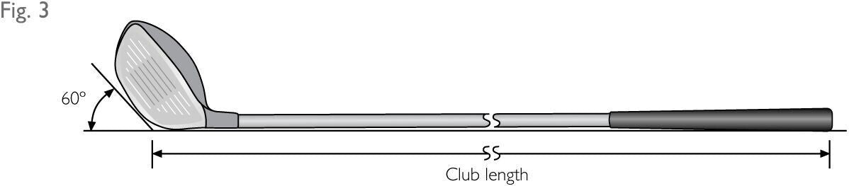 Golf Club Ruler - Precise Club Length & Swing Weight Fitting Tool