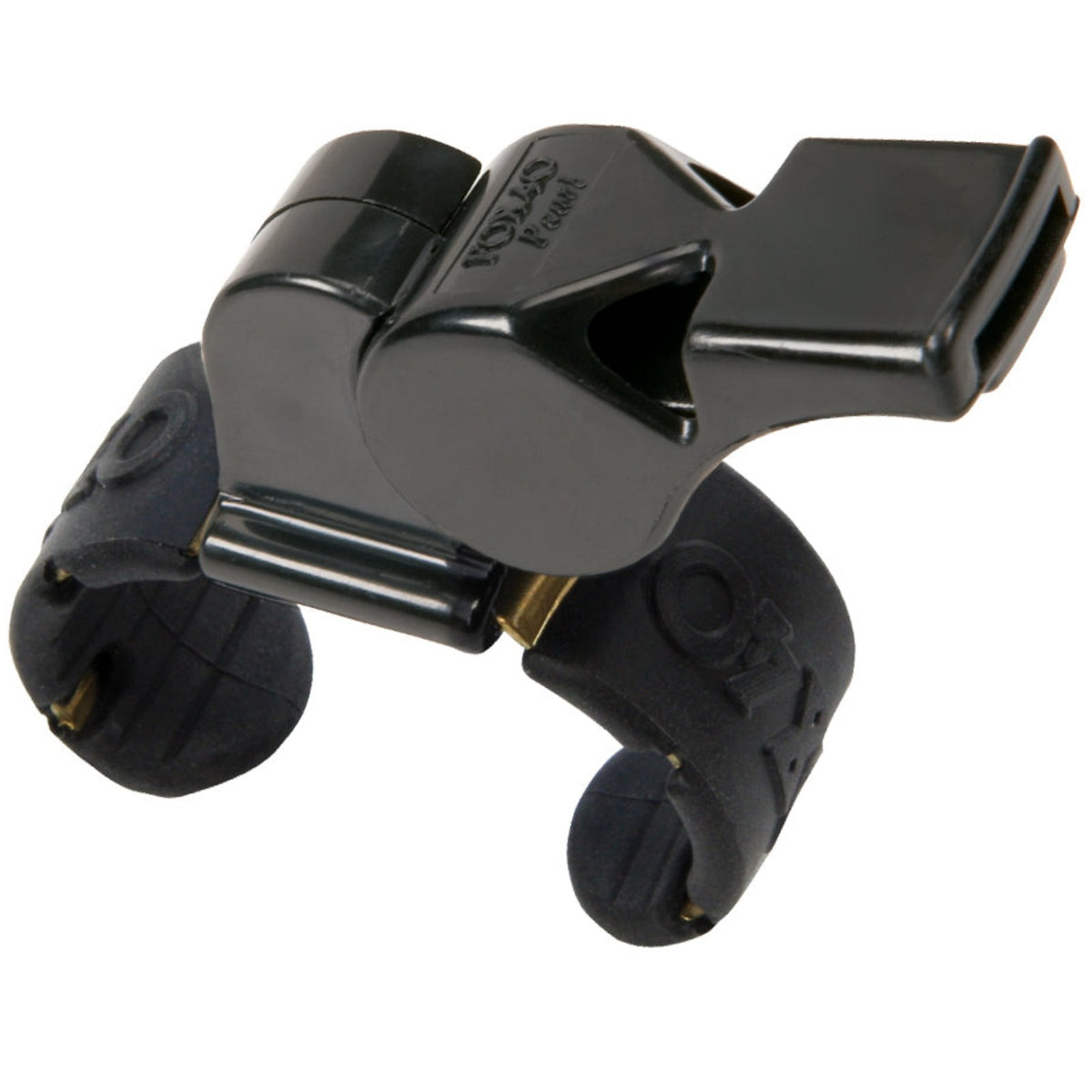 Sport & Safety Whistle with Finger Grip - Two-Chamber Pealess Design