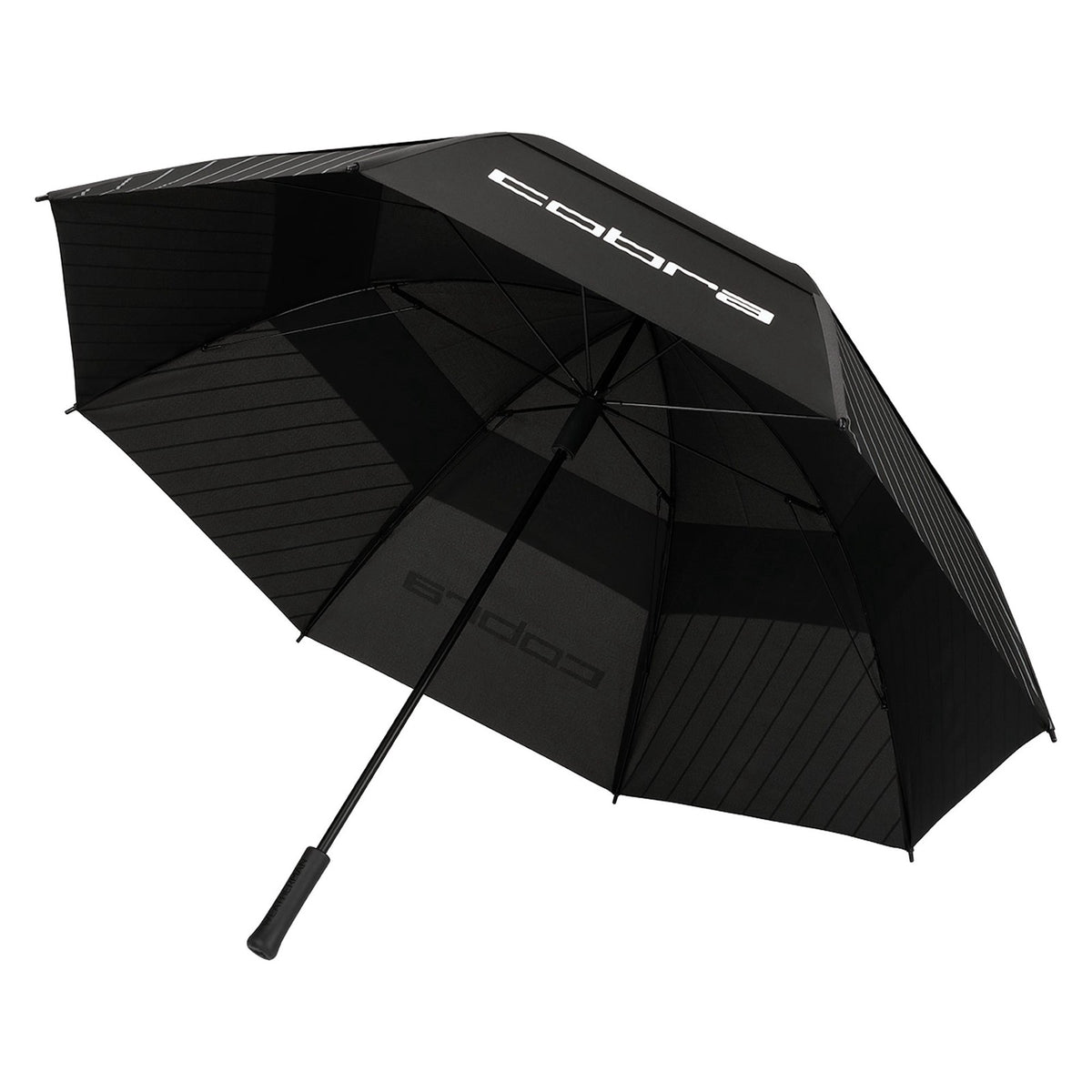 Golf Umbrella Windproof 56-Inch Sun Protection Rain Shield with Reflective Trim