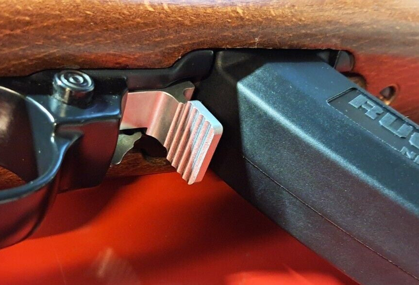 Ruger 10/22 Extended Magazine Release - Aluminum Fit for 1022 Takedown & Charger