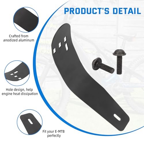 Mountain Bike Bash Guard for Specialized Turbo Levo Gen4 - Black