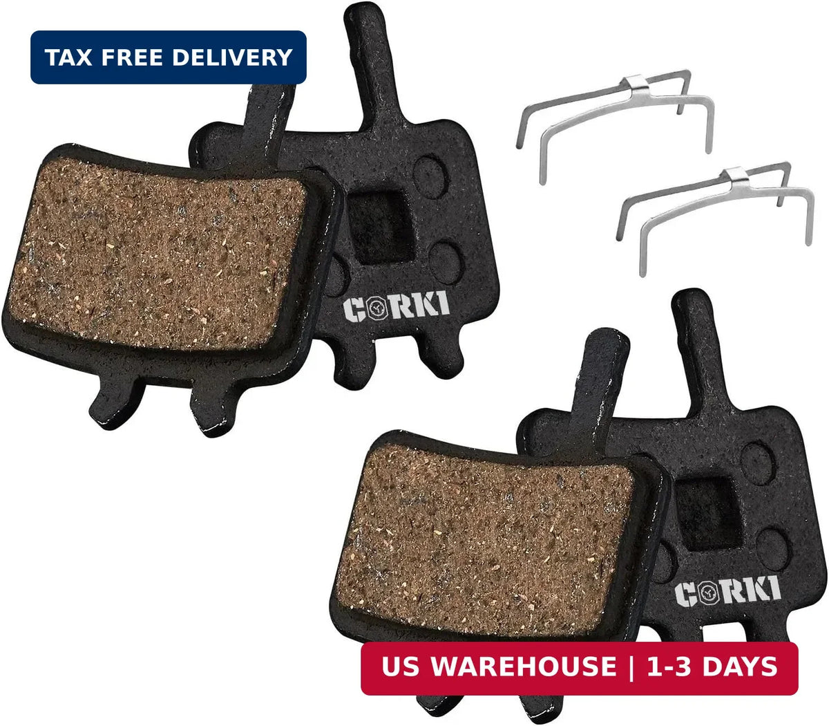 Bicycle Disc Brake Pads for Avid BB7 Juicy 3 5 7 - Resin & Semi-Metallic