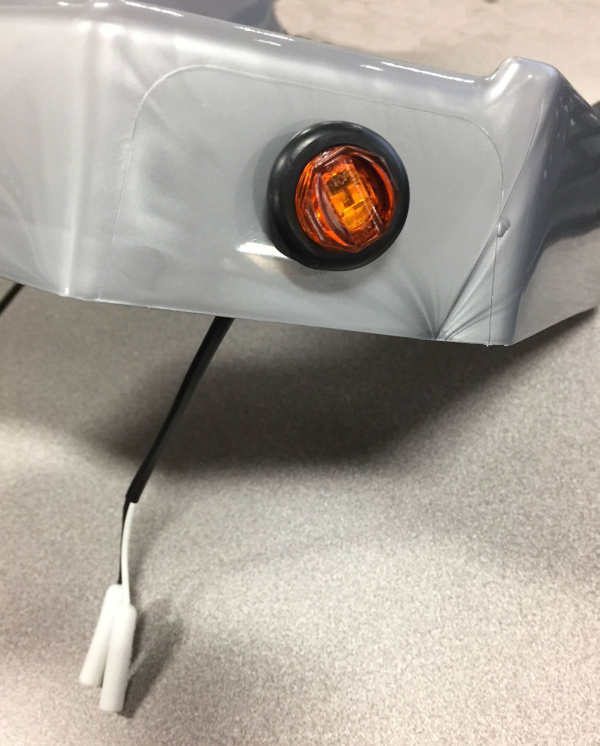Amber LED Bullet Clearance Light for Trailers - Triton 15288