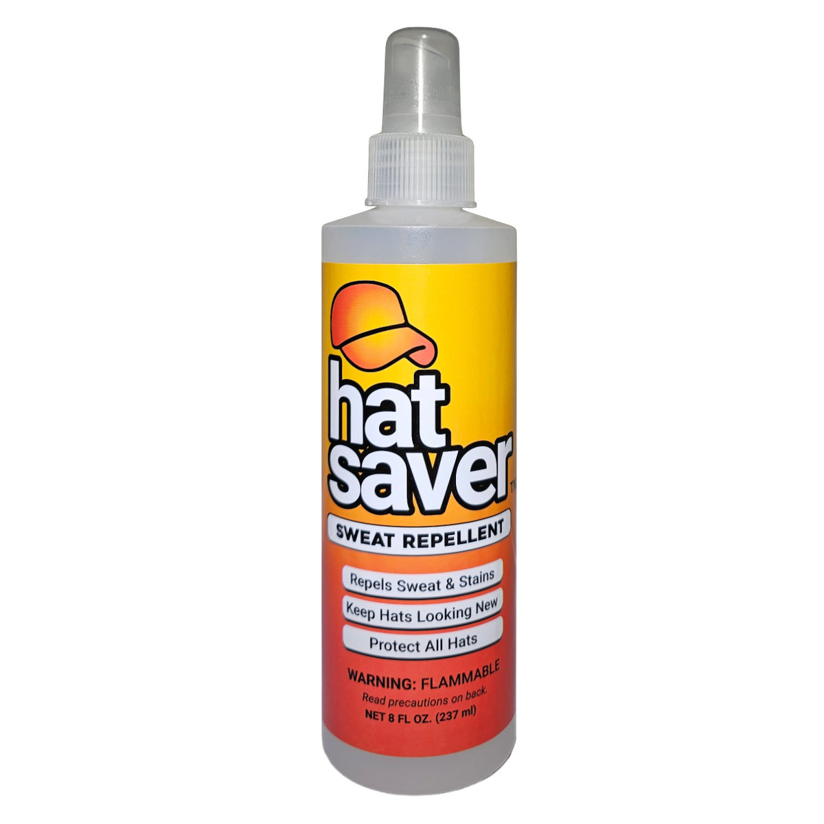 Hat Saver Sweat & Water Repellent Spray for Hats Protects Against Stains