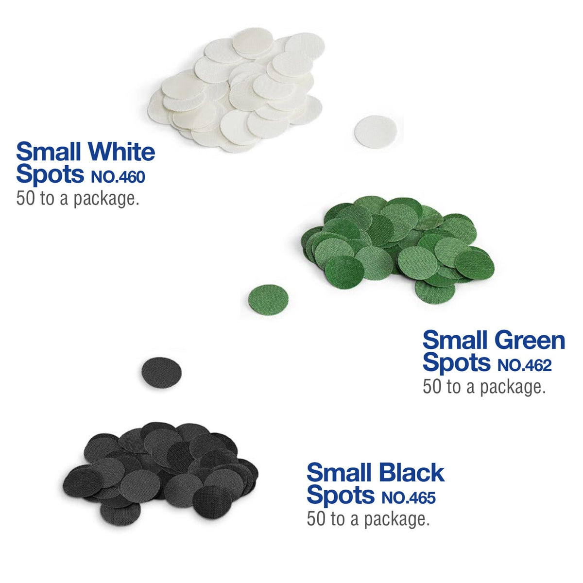 Self-Adhesive 1/2 inch Billiard Table Spots, 50 Pack – Tweeten
