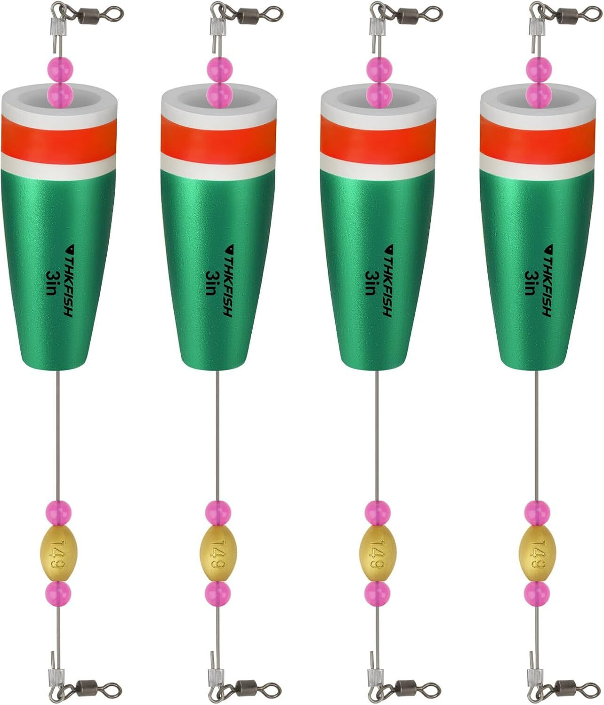 Fishing Floats Popping Corks Rattles for Saltwater Catfish and Redfish