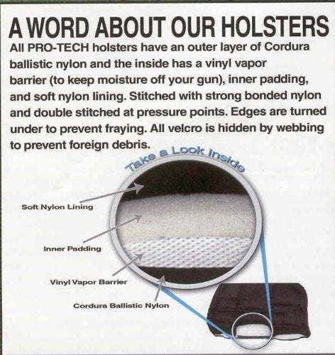 Holster for Taurus Judge with 6.5-Inch Barrel - Adjustable Belt Clip Nylon