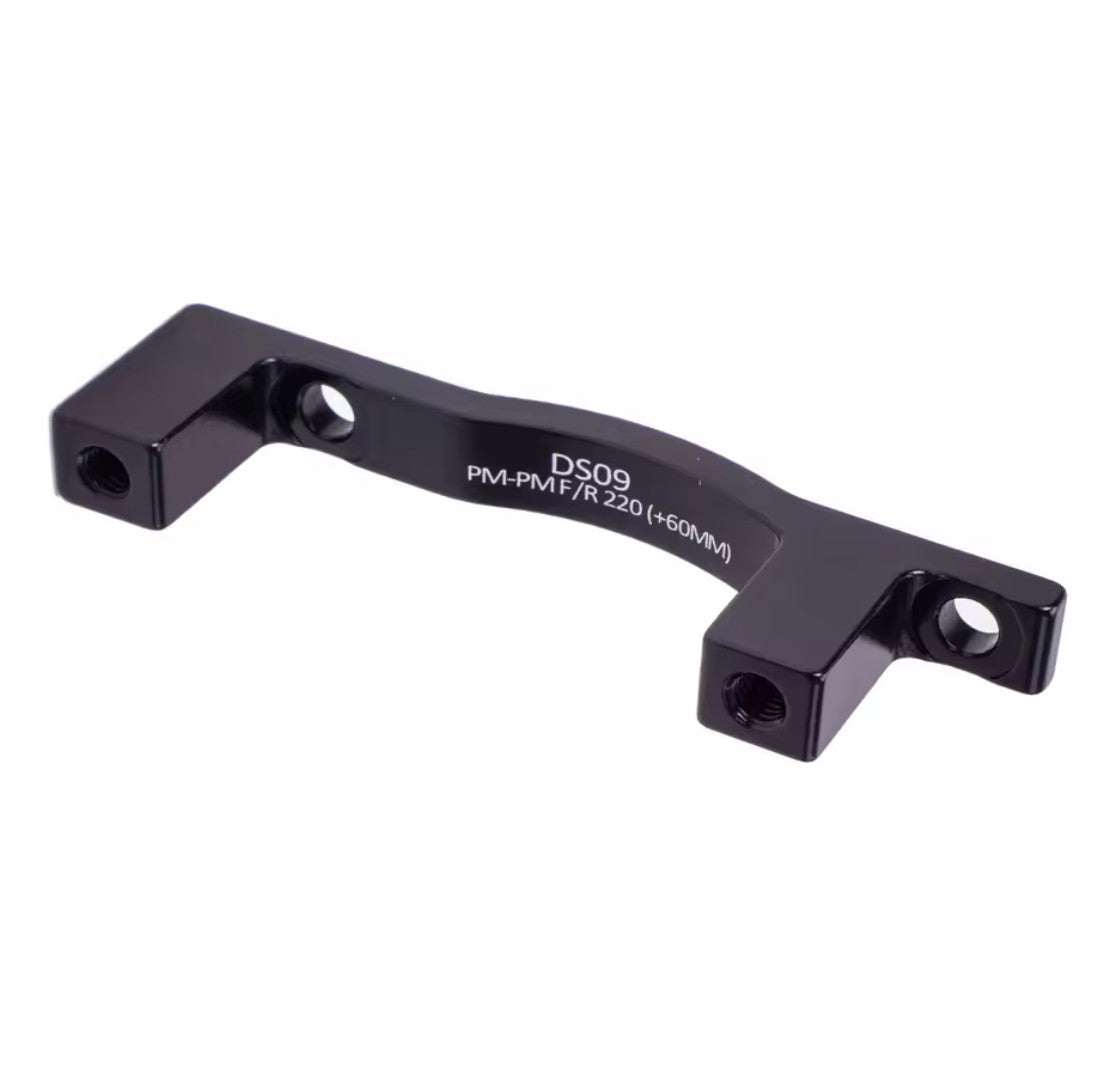 Cycling Brake Caliper Adapter 160 to 220mm Disc Brake +60mm Offset