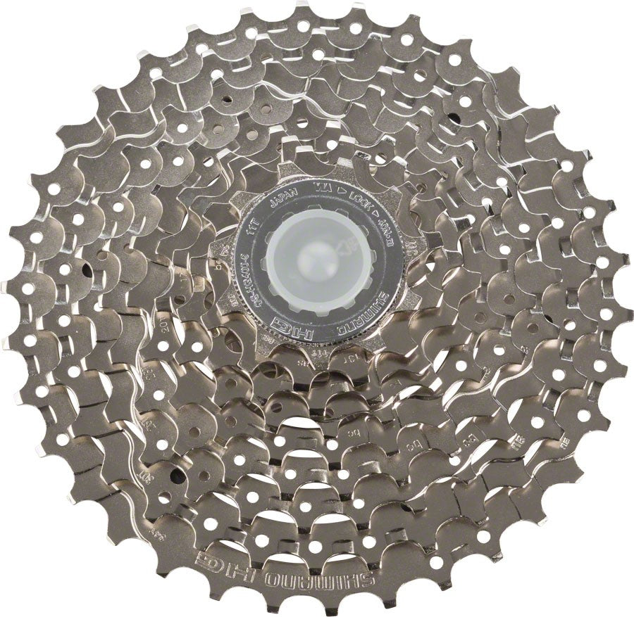 9-Speed Bicycle Cassette 11-32T Silver Nickel Plated for MTB & E-Bike