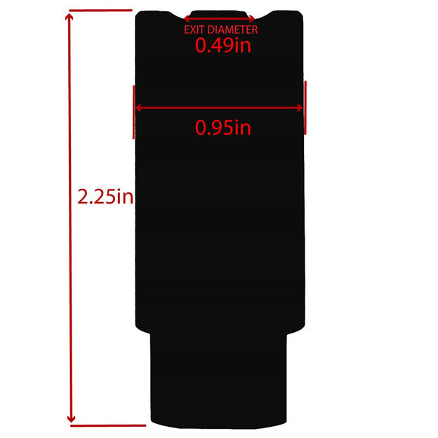 .45 ACP Linear Compensator - Sound Forwarder, Steel, 5/8-24 TPI, USA Made
