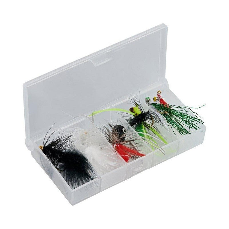 Saltwater Fly Fishing Combo Kit - 9' Rod & Reel Set with Flies