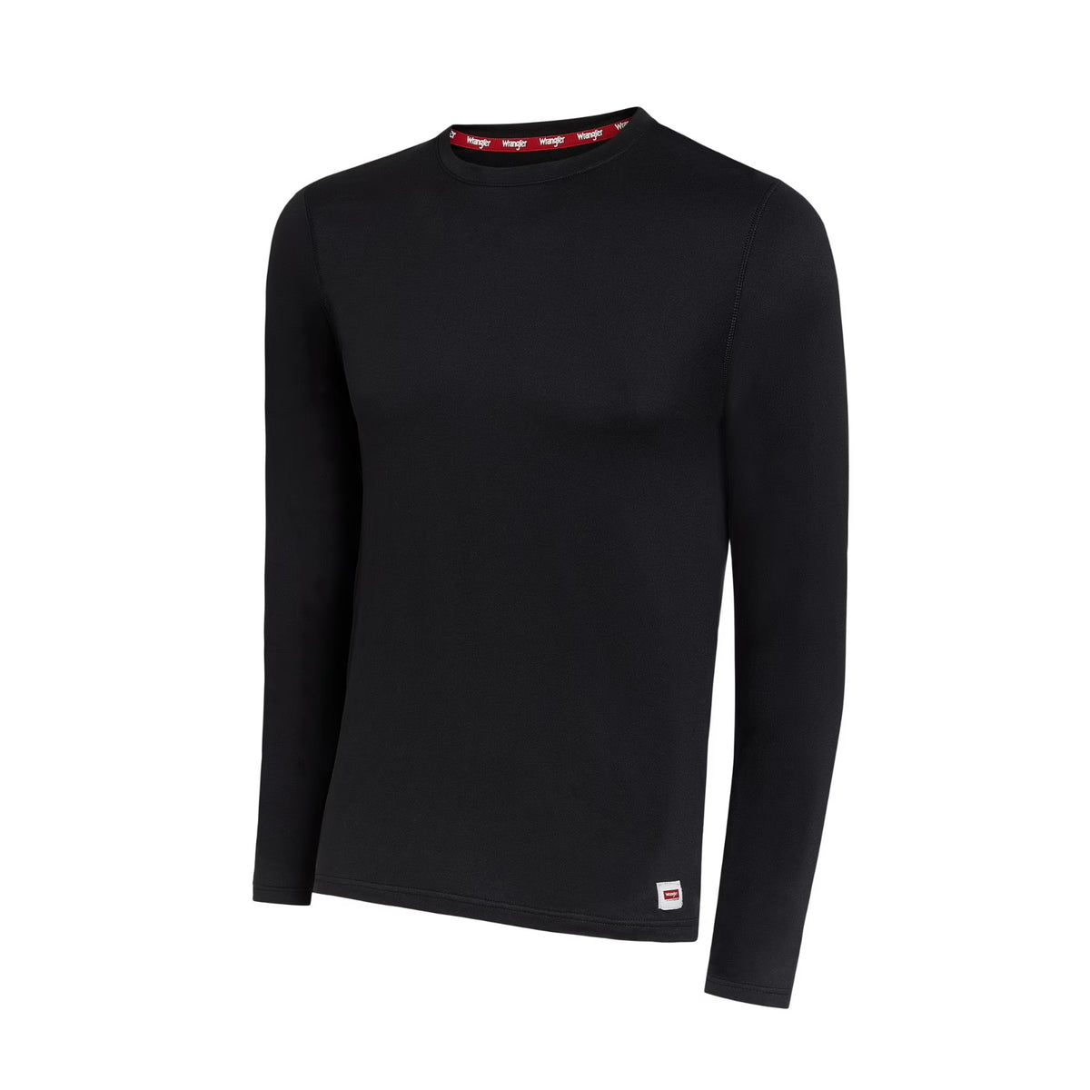 Men's Thermal Base Layer Top - Midweight, 4-Way Stretch, Black XXL