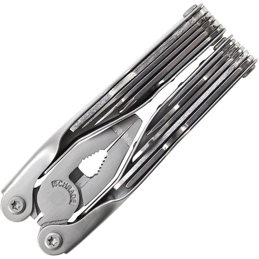 Schrade Tough Tool 13-In-1 Multi-Tool with Pliers, Blade, Screwdriver & More