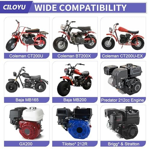 Mini Bike Clutch Cover Chain Guard for Predator 212 196cc 224cc - Metal