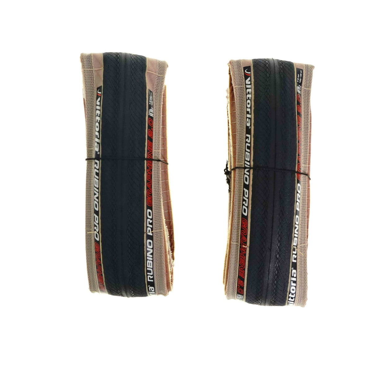 Road Cycling Tire 700x25C Black Tan Skinwall - Durable Foldable Bead