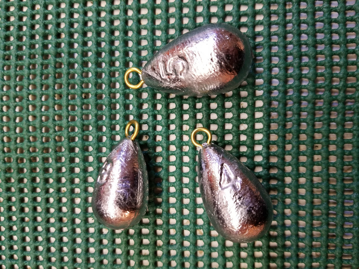 Fishing Sinkers Assortment - Custom Weight Pack for Tackle, 37 Pieces