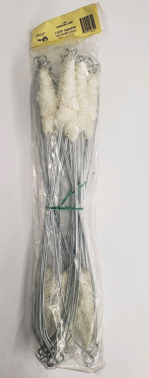 17-Inch Crawfish Nets (12 Pack) - Made in USA by Ladd Industries