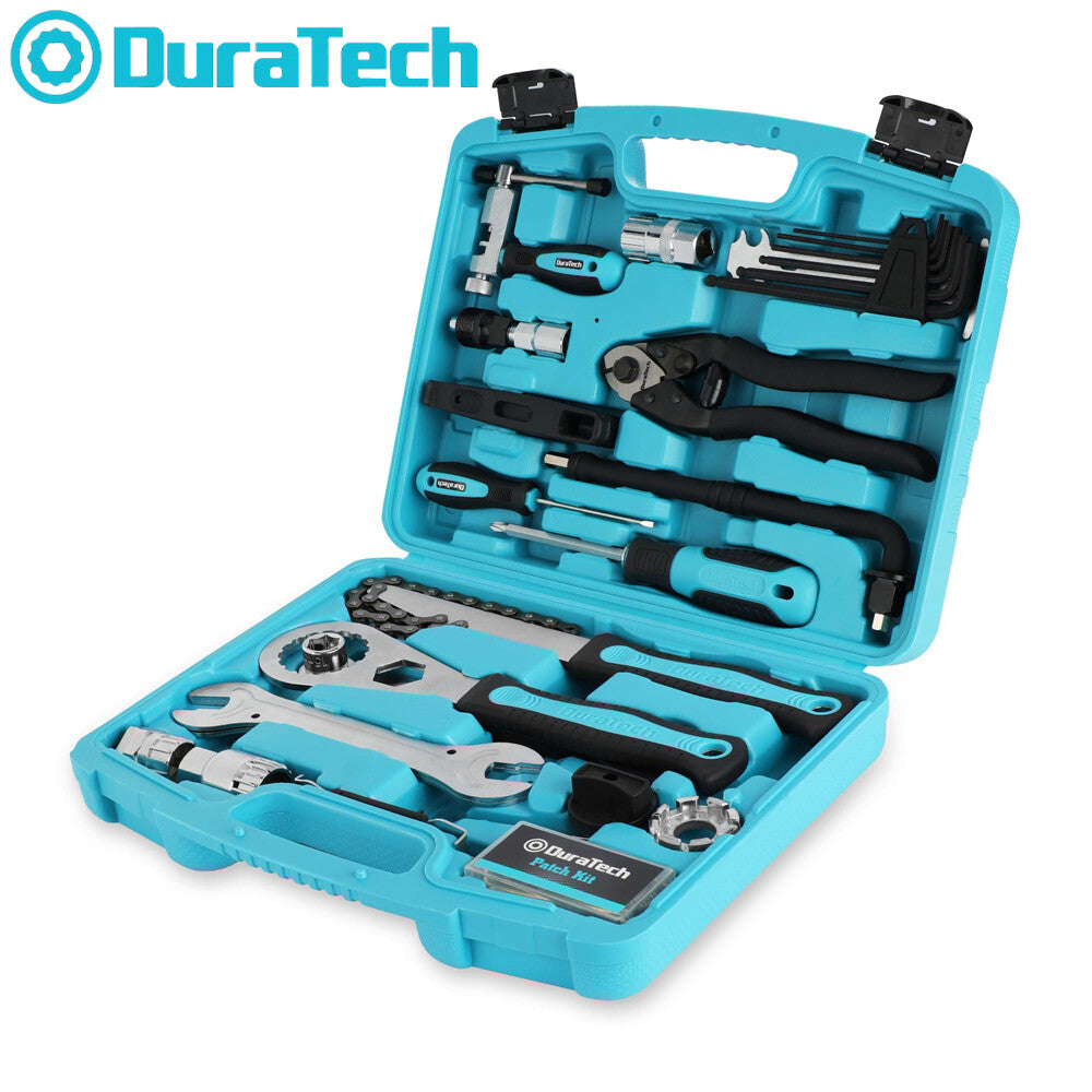 40-Piece Bike Repair Kit with Tools & Case for Bicycle Maintenance