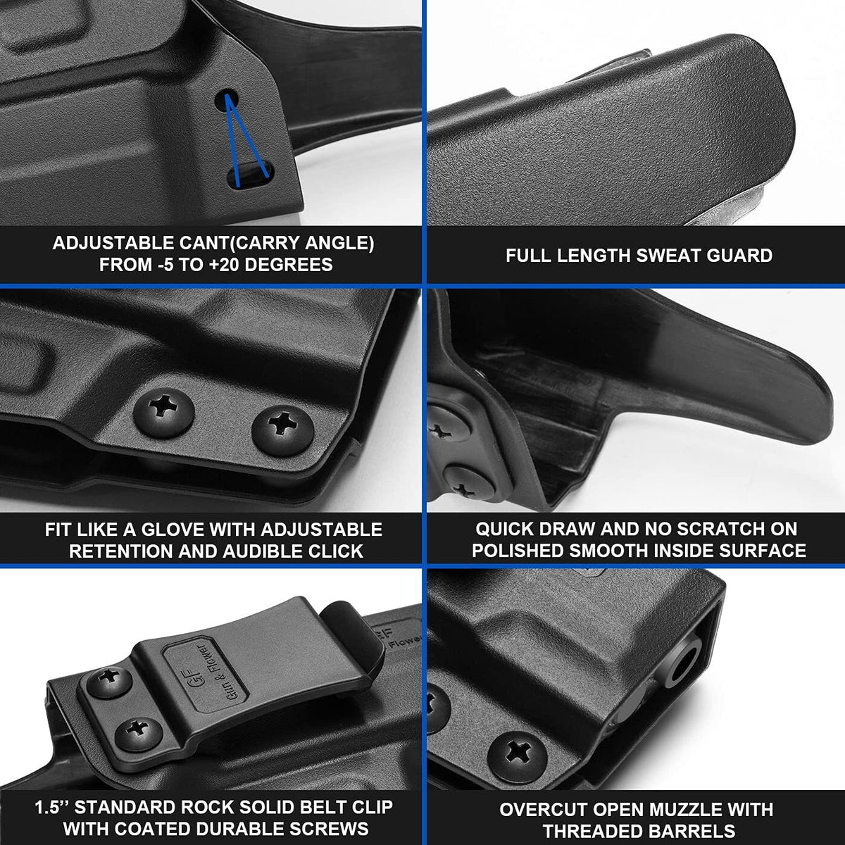 IWB Holster for S&W SD9 VE & SD40 VE Concealed Carry - Men Women