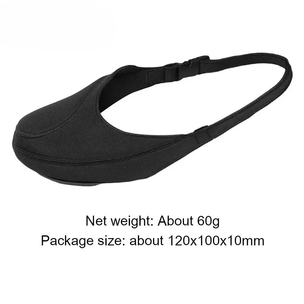 Motorcycle Gear Shift Protector Anti-slip Waterproof Shoe Cover - Black