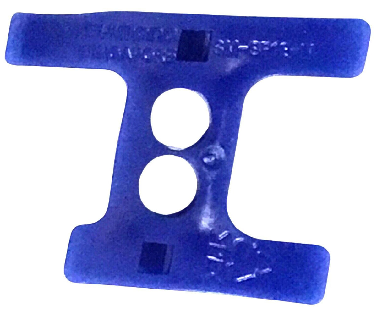 Shimano Double Cable Guide for Bottom Bracket Routing Blue No Bolt - Bike Part