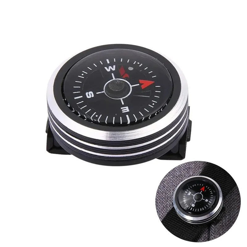 Outdoor Survival Watch Strap 25mm Slide-On Compass Gift