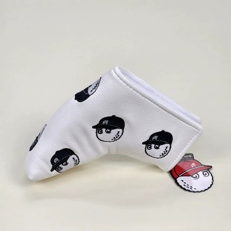 Golf Club Head Covers Set in White - Protect & Style Your Clubs