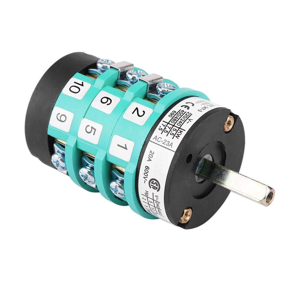 20A Tire Changer Pedal Switch - Metal, for Tire Machine Control