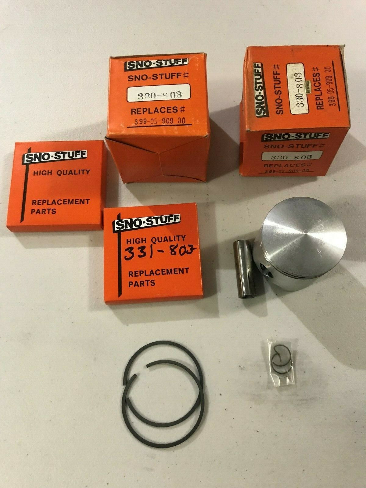 Vintage Watercraft Piston Gasket Kit for Cuyuna JLO 2F 400 - NOS Sno Stuff