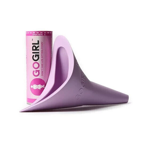 Female Urination Device Pink Funnel for Outdoors Camping Hiking Reusable