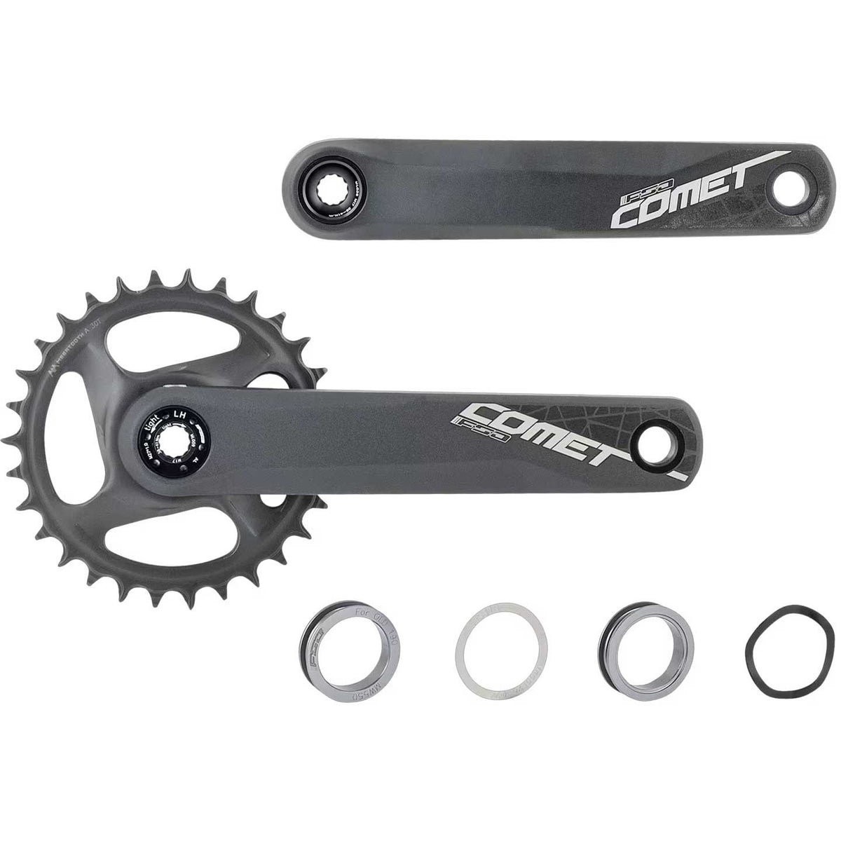FSA Comet Fat Bike Crankset 1x 11/12 Speed 175mm 30T MegaExo 24mm